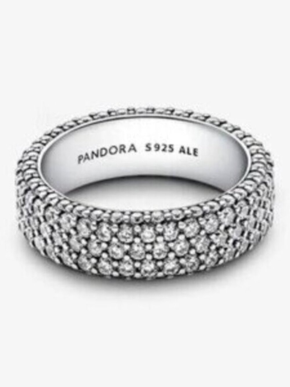 💞💞💖 Pandora Timeless Pav?? Triple-row Ring - Picture 2 of 3
